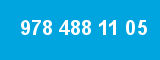 978 488 11 05